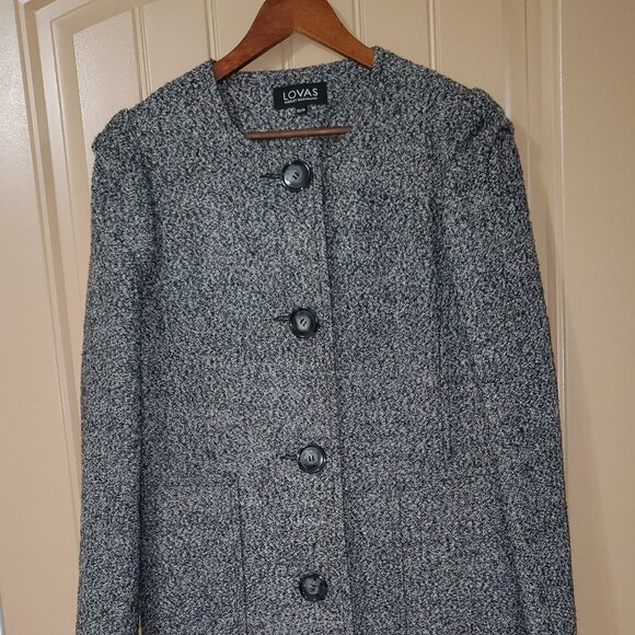 Tweed style coat - Picture 1 of 16